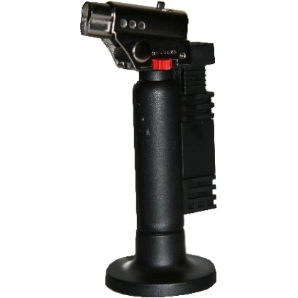 Economy Angled Head Handheld Micro Torch - Black 1300°c